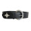 Trendy Oversized Fastener Belt Thick PU Strap Suitable-Black 1