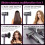Professional Ionic Hair Dryer 2400W Powerful, 3 Heat and 3 Speed Settings, with Stand, 2 Concentrators, 1 Diffuser, Grey 3
