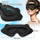 3D Sleep Mask for Men and Women, Zero Eye Pressure, Side Expanded Design, Soft Comfortable Adjustable Fit 4