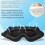 3D Sleep Mask for Men and Women, Zero Eye Pressure, Side Expanded Design, Soft Comfortable Adjustable Fit 5
