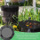 Rain Barrel Net Cover 96 cm Polyester Drawstring Protective Mesh Lid for Outdoor Use 5