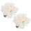 Attaches à fleurs pour rideaux (2 pièces) 1