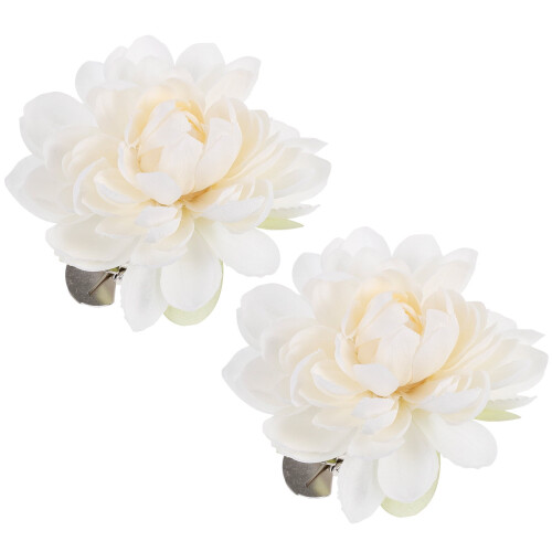 Attaches à fleurs pour rideaux (2 pièces)
