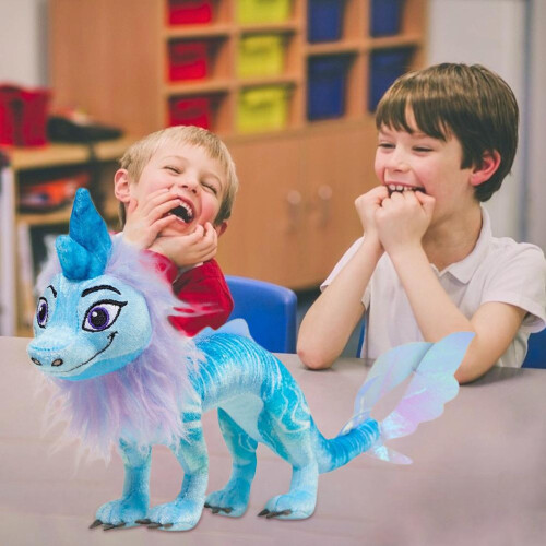 Soft Movie Dragon Plush with Hair 2