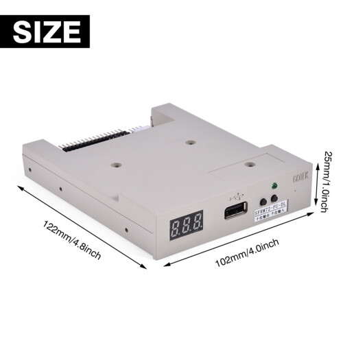 USB Floppy Drive Emulator 720KB for Organs