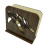 Porte-serviettes en bois élégant, support de-SCM2650 4 1