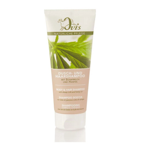 Ovis Dusch- und Haarshampoo 200 ml Schafmilch und Hanföl