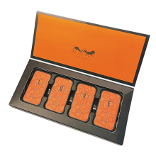 4pcs Solid Perfume Set Floral and Fruity Fragrance