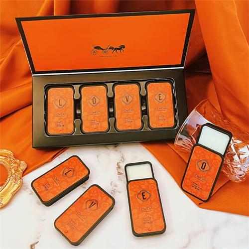4pcs Solid Perfume Set Floral and Fruity Fragrance 1