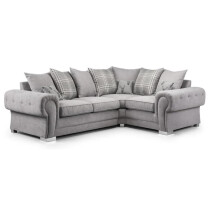 Chingford Full Back 2c1 Corner Sofa Grey