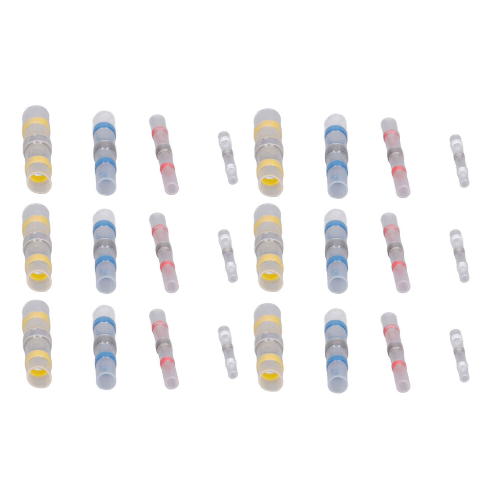 100Pcs Heat Shrink Butt Connectors Kit
