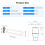 30Inch Foldable Wall Mounted Safety Support Rail, Grab Bar for Bathroom 7