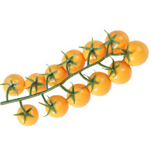 Artificial Small Tomatoes Realistic Small Tomatoes Fruit-Yellow