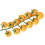 Artificial Small Tomatoes Realistic Small Tomatoes Fruit-Yellow 1
