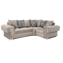 Chingford Full Back 2c1 Corner Sofa Beige