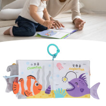 Baby Animal Tail Book with Crinkle Pages