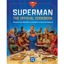 DCSuperman The Official Cookbook by Jermaine McLaughlin Hardcover Book