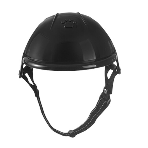 Small Dog Helmet with Adjustable Chin Strap Shock-black small