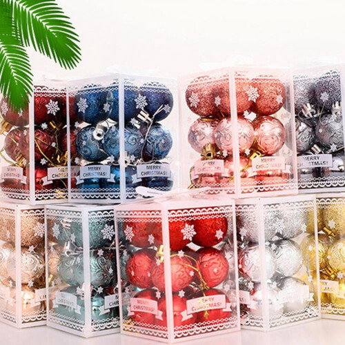 Boules de Noël incassables (12 pièces) 1