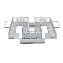 304 Nonrust Steel M Shape Smoker Box For Even Smogs-AA1