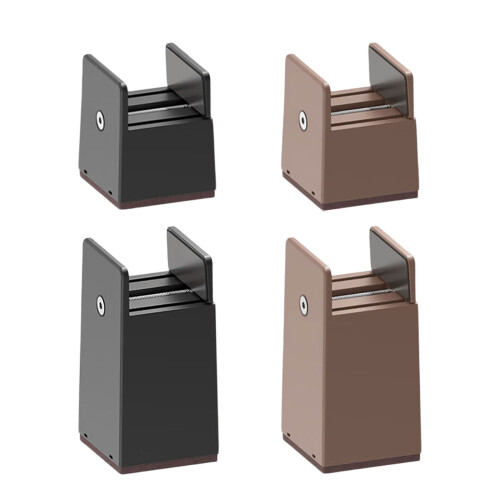 Lève-siège de tabouret en plastique-marron Augmenté de 100 mm 1