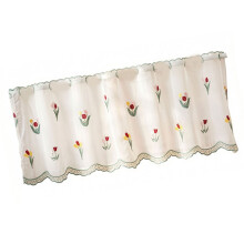 Semi Sheer Curtain Panel For Renters And Apartments-C 150