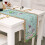 Påskbordlöpare kanindesign 33x180 cm 3