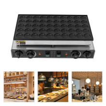 pancake maker 50-hole temperature control pan steaming pancakes