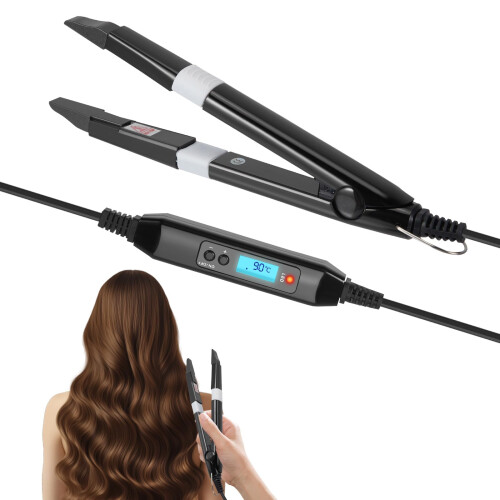 Professional Hair Extensions Iron with LCD Temperature Display