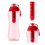 Dafi waterfilterfles 0,3L SOFT + 1 rood/papaver filter 1