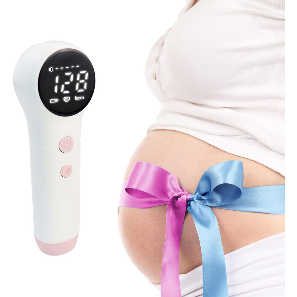 Fetal Doppler Ultrasound Baby Heart Detector Pregnant Ultrasonic Baby Heartbeat Monitor For Pregnancy Stoyotu