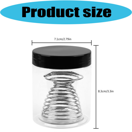 2Pieces 250ml Capacity Plastic Paint Brush Cleaning Cups With 2