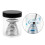 2Pieces 250ml Capacity Plastic Paint Brush Cleaning Cups With 4