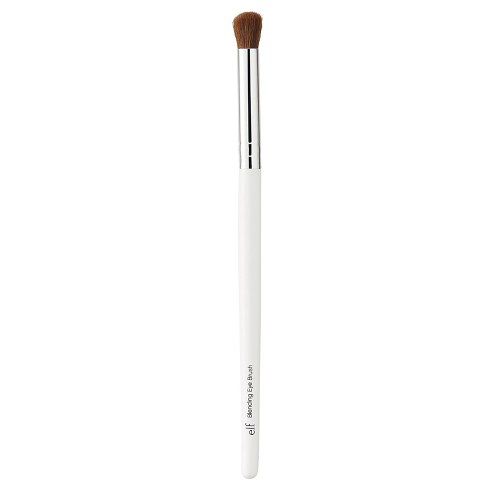 E.l.f. Blending Eye Brush, Makeup Brush For Eyeshadow & Eyeliner, Creates A Natural Finish, Made With Synthetic Bristles, Vegan & Cruelty-Free
