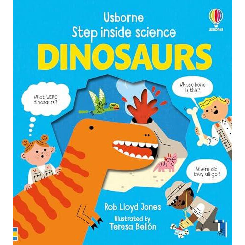 Step Inside Science Dinosaurs Paperback Book