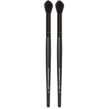 e.l.f. Fluffy Eye Blender Brush, Easily Blends Eyeshadow & Can Be Used to Set Concealer With Powder, Creates A Soft-Focus Effect, (Pack of 2)