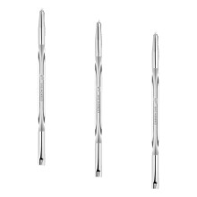 e.l.f. Precision Dual-Sided Eyebrow Brush, Synthetic (Pack of 3) White