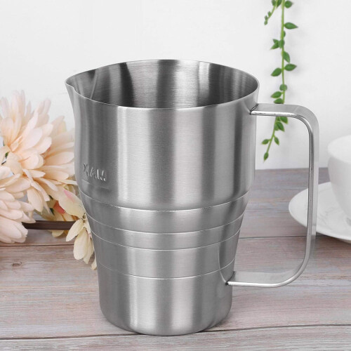 Skumkanne i rustfritt stål 900 ml 1