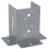 Sokkel til forbindelsesmaster 101x150mm galvaniseret 1