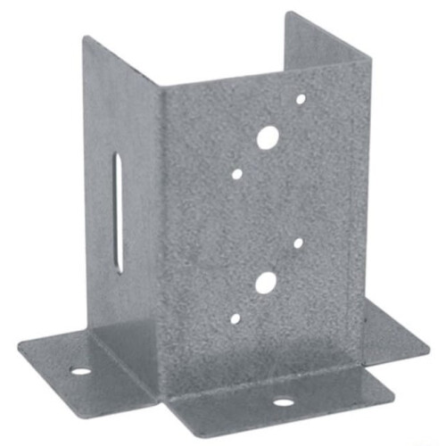 Sokkel til forbindelsesmaster 101x150mm galvaniseret