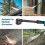 2 Battery Cordless Car Pressure Washer Gun Jet 6
