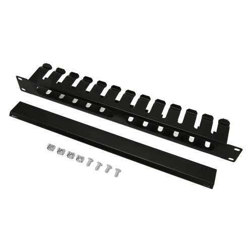 Cable Management 2U 12 Slots Dustproof Panel