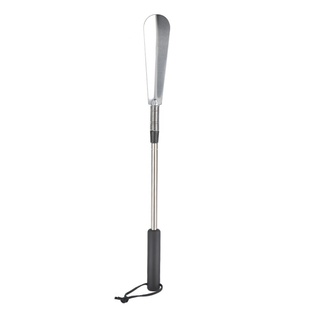 Collapsible Shoe Horn with Rubber Handle
