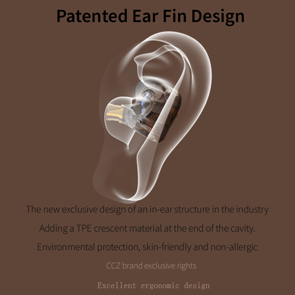 Ccz Coffee-Bean Comfortable Fit Earbuds 7340572912893