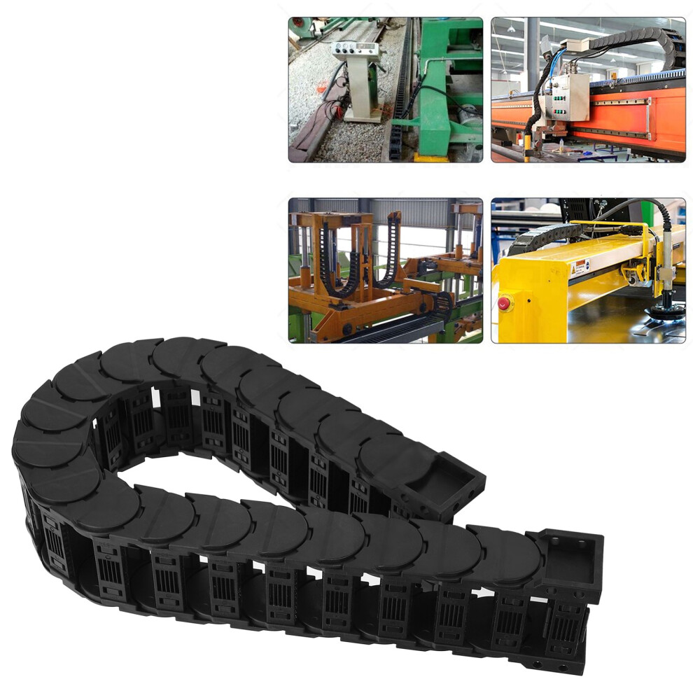 Cable Drag Chain Low Noise Nylon 66 0.7m