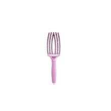 Olivia Garden Finger Brush Care Iconic Boar & Nylon Celestial Pink