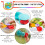 (Design 2) 3 PCs Suction Fidget Spinner for Baby 4