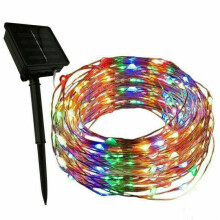 HESHENG Ηλιακά Φωτιστικά Σειράς 30M 300 LED 8 Λειτουργίες Αδιάβροχο
