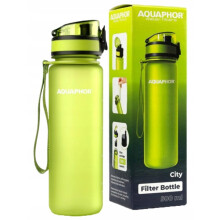 Aquaphor City filterflaske 500 ml, grøn