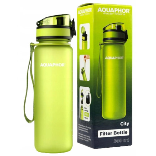 Aquaphor Aquaphor City filterflaske 500 ml, grøn